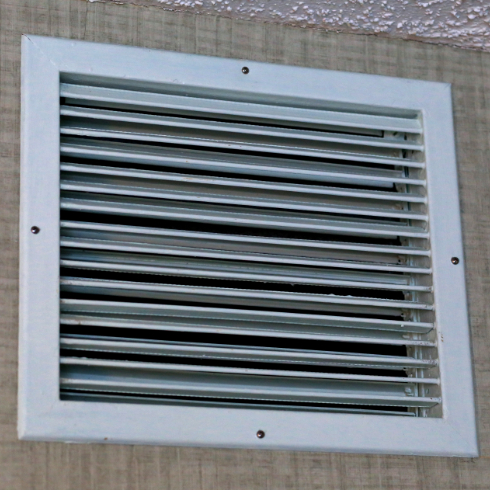 A heating vent inside a home