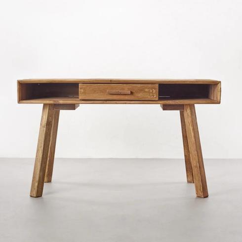 Reclaimed wooden desk