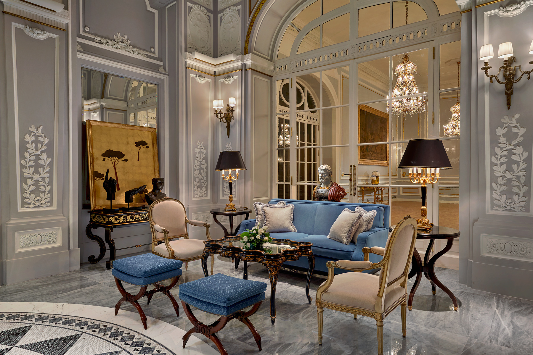 The St. Regis Rome Hotel undergoes a modern makeover.