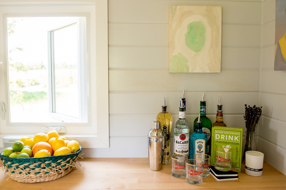 PEC's pomp outpost comes with a fully-stocked bar upon request.