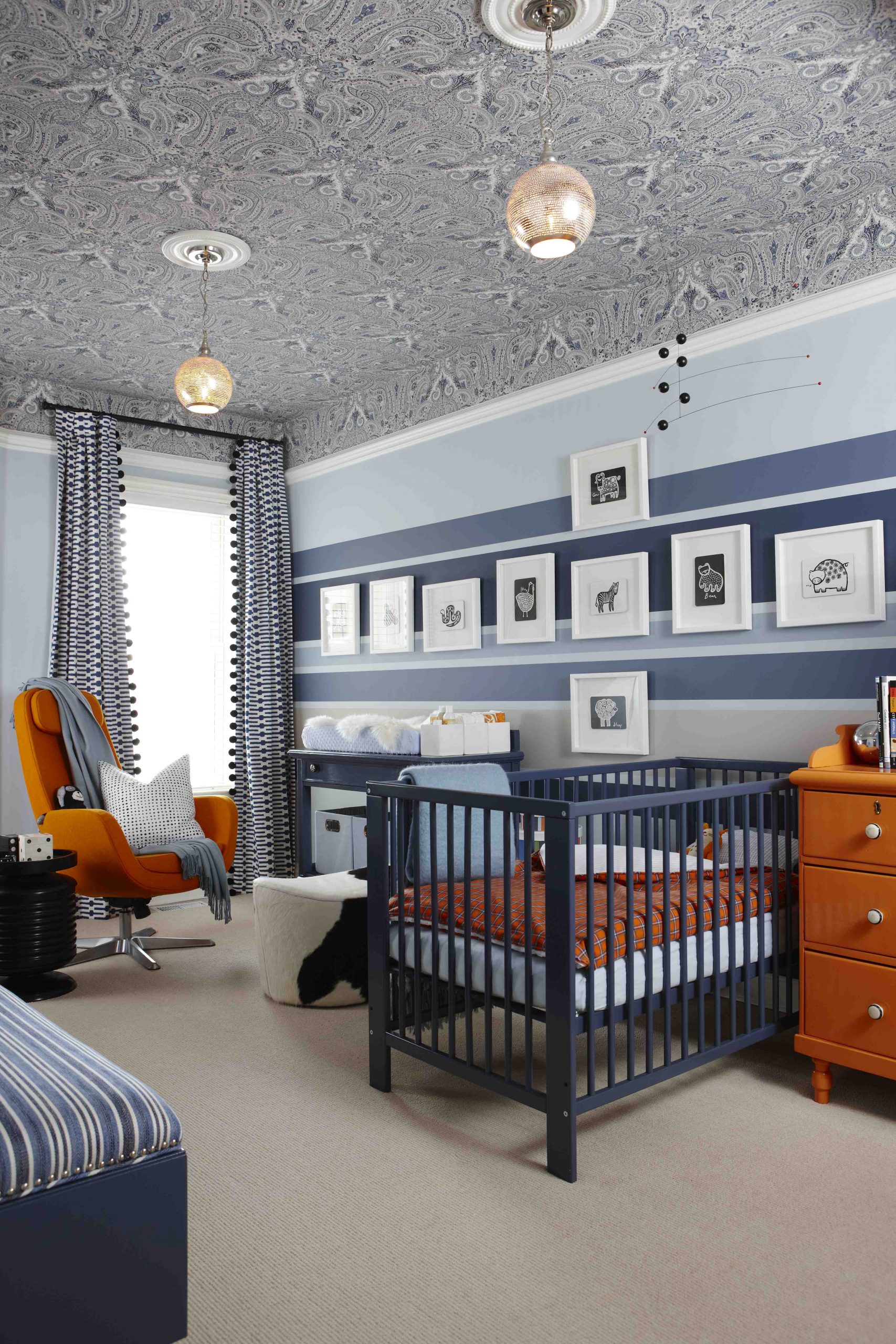 Cheerful Kids' Room Gallery Walls That Rival Adult Spaces