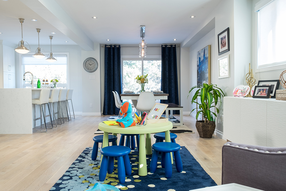 The Property Brothers create a stylish kid-friendly home