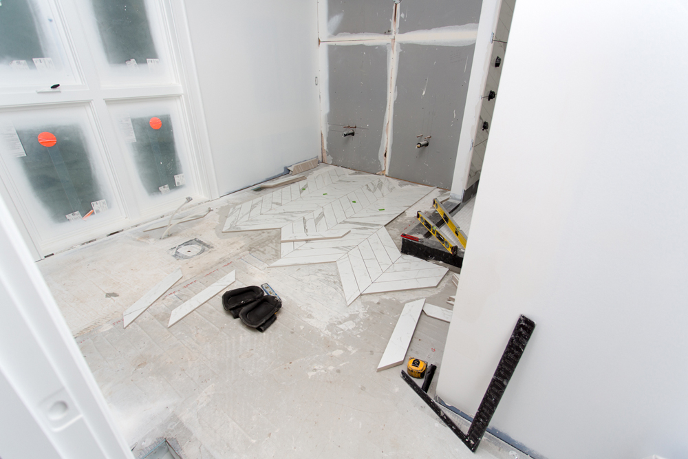 How to Tile a Bathroom Floor: Advice From Bryan Baeumler