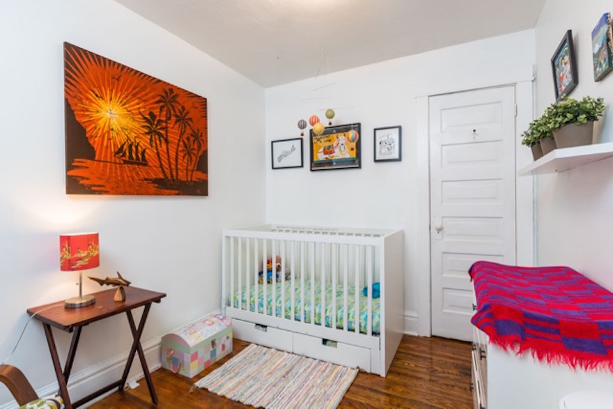 Nursery of home in Toronto's Junction Triangle