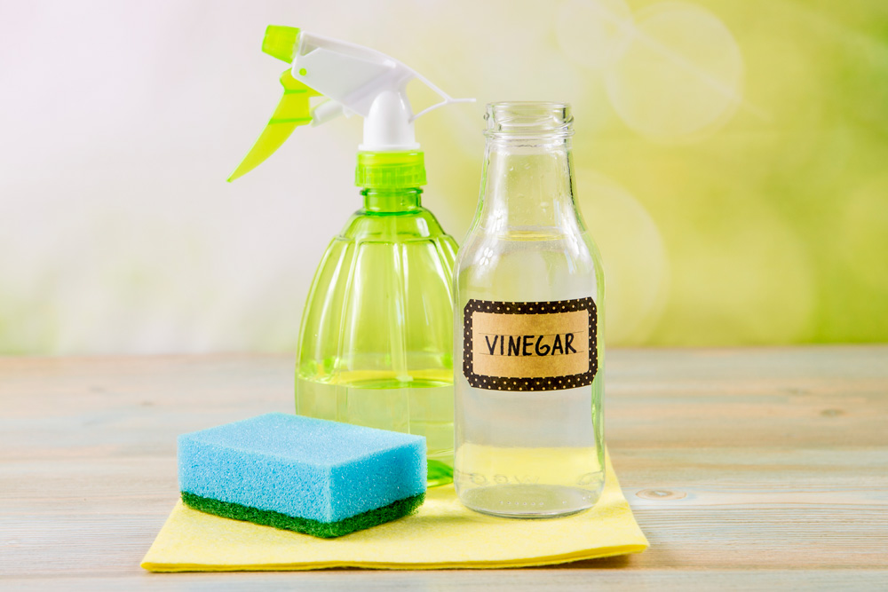 Vinegar for cleaning