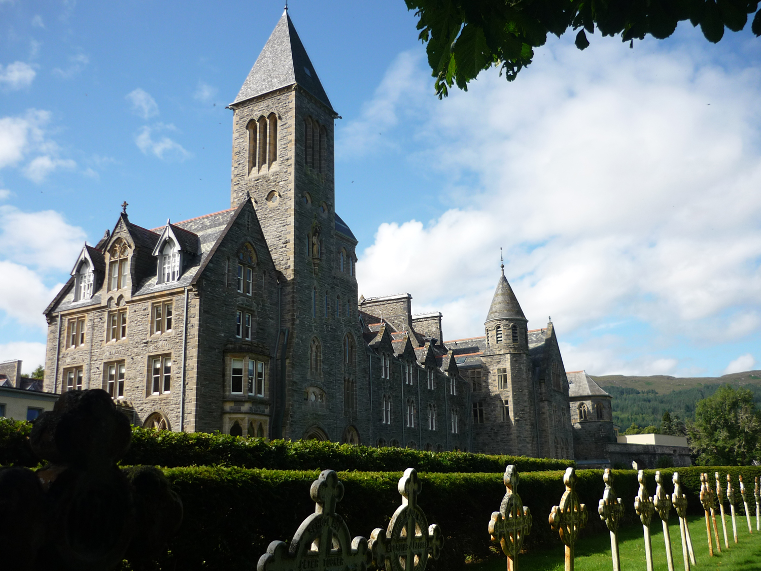 An Abbey in the Scottish Highlands