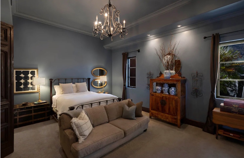 Bedroom in Bachelor Mansion