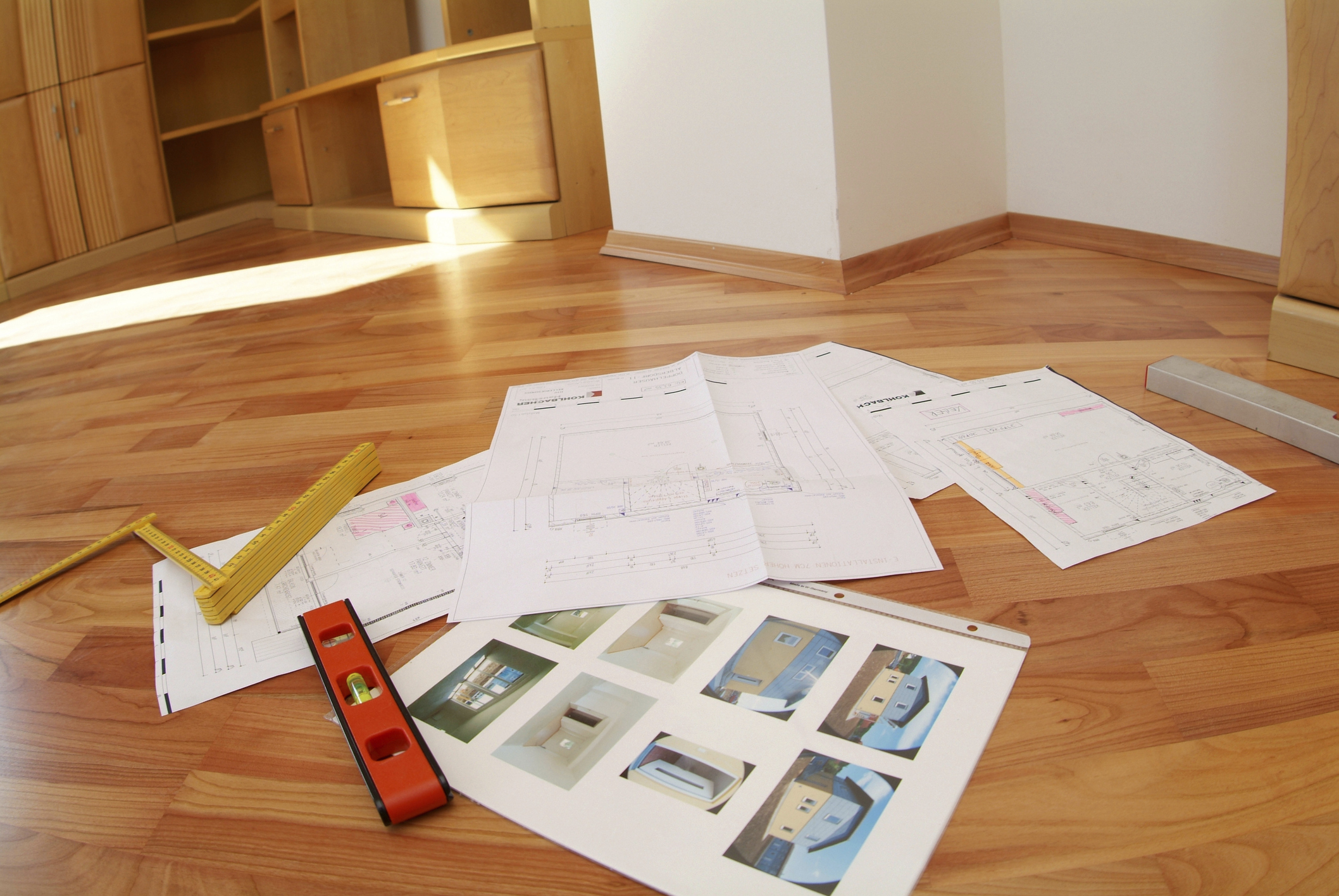 Spatial planning in new build house