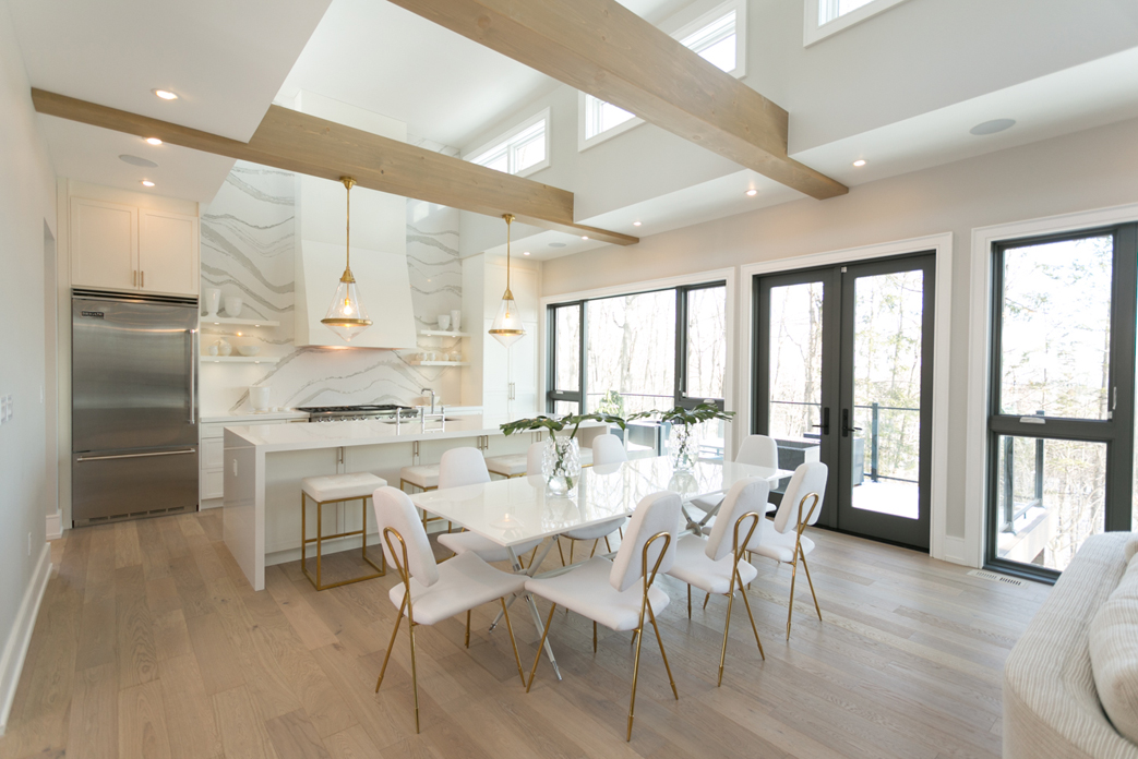 Luxurious kitchen design by Bryan and Sarah Baeumler
