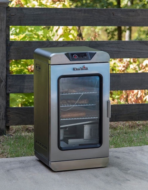 Char-Broil Digital Smoker situated outside