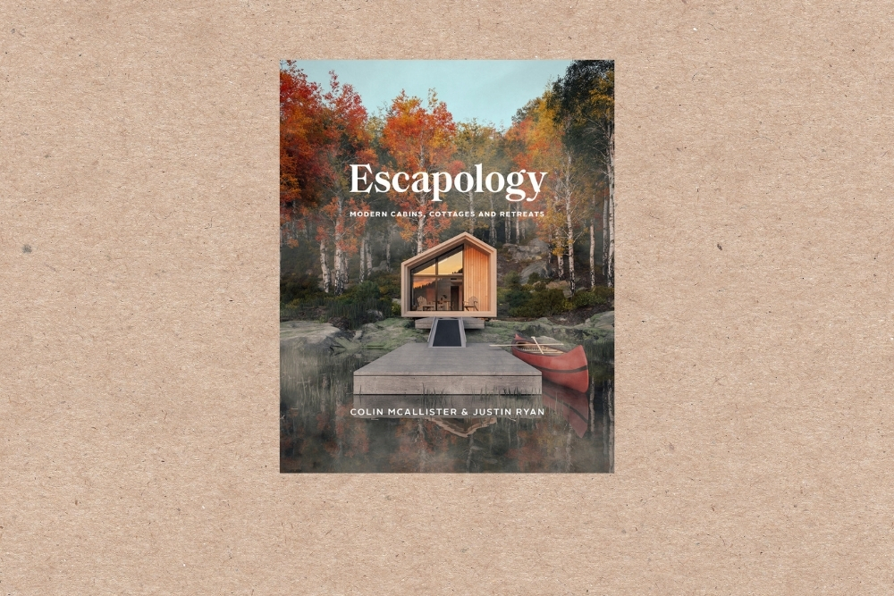 Coffee Table Book Cover - Escapology: Modern Cabins, Cottages and Retreats