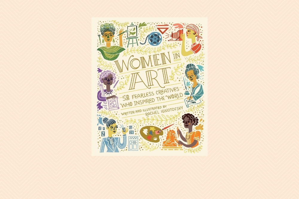 Coffee Table Book Cover - Women in Art: 50 Fearless Creatives Who Inspired the World