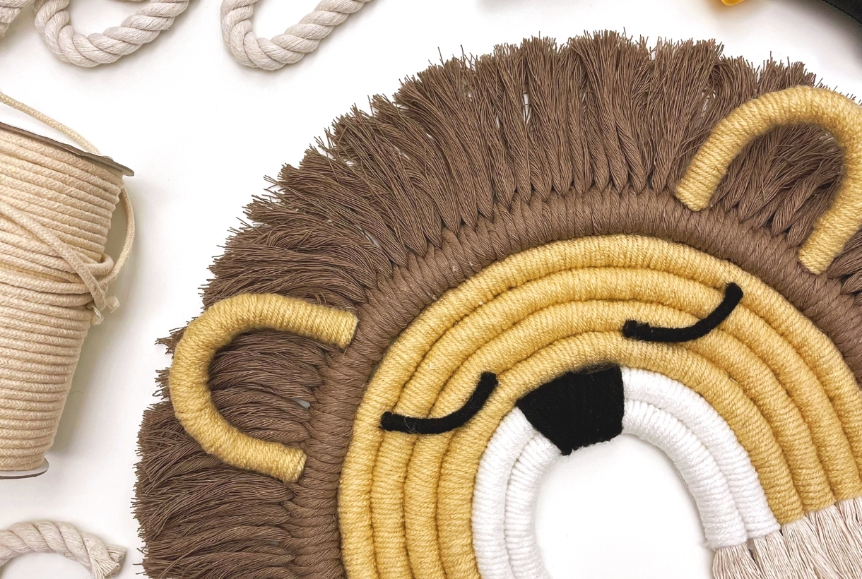 This DIY Macrame Lion is the Sweetest Homemade Gift Idea for Newborns -  HGTV Canada
