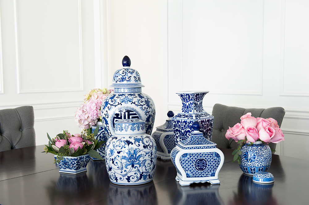 A collection of timeless vases and ginger jars