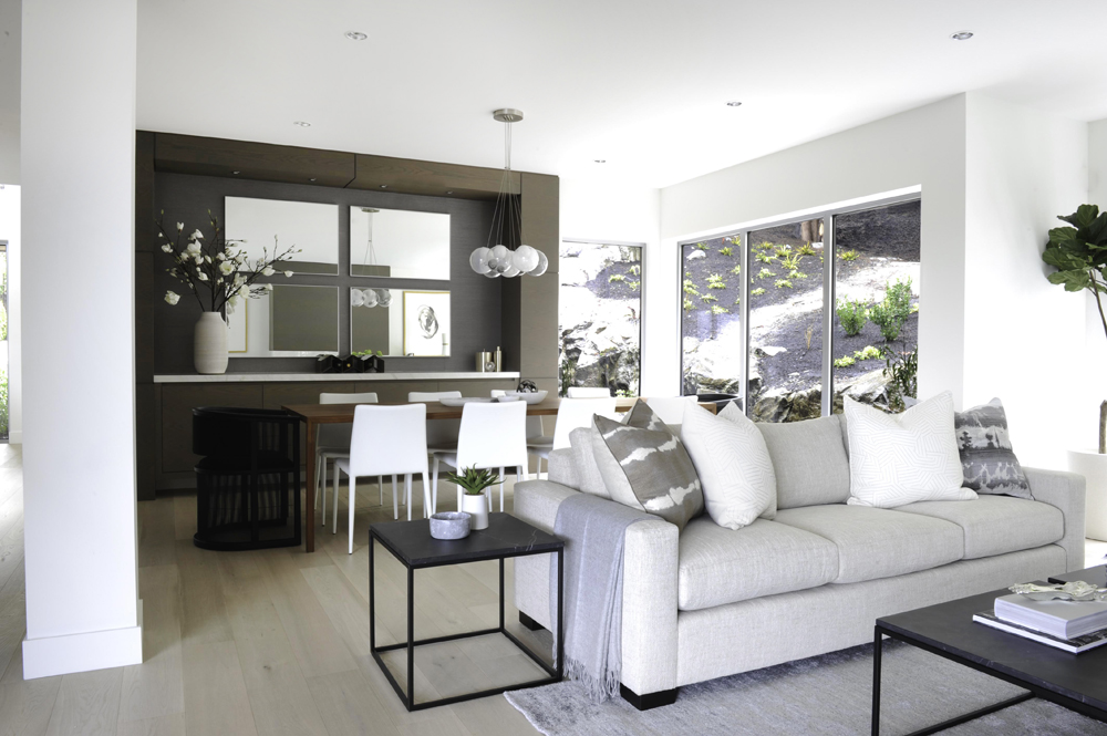 Open-concept living room