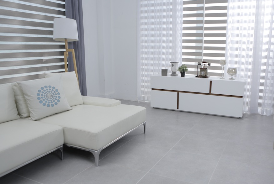 White room with white furnishings