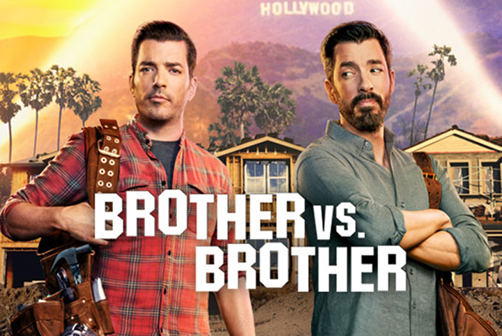 Brother Vs. Brother Show Tile with Drew and Jonathan Scott