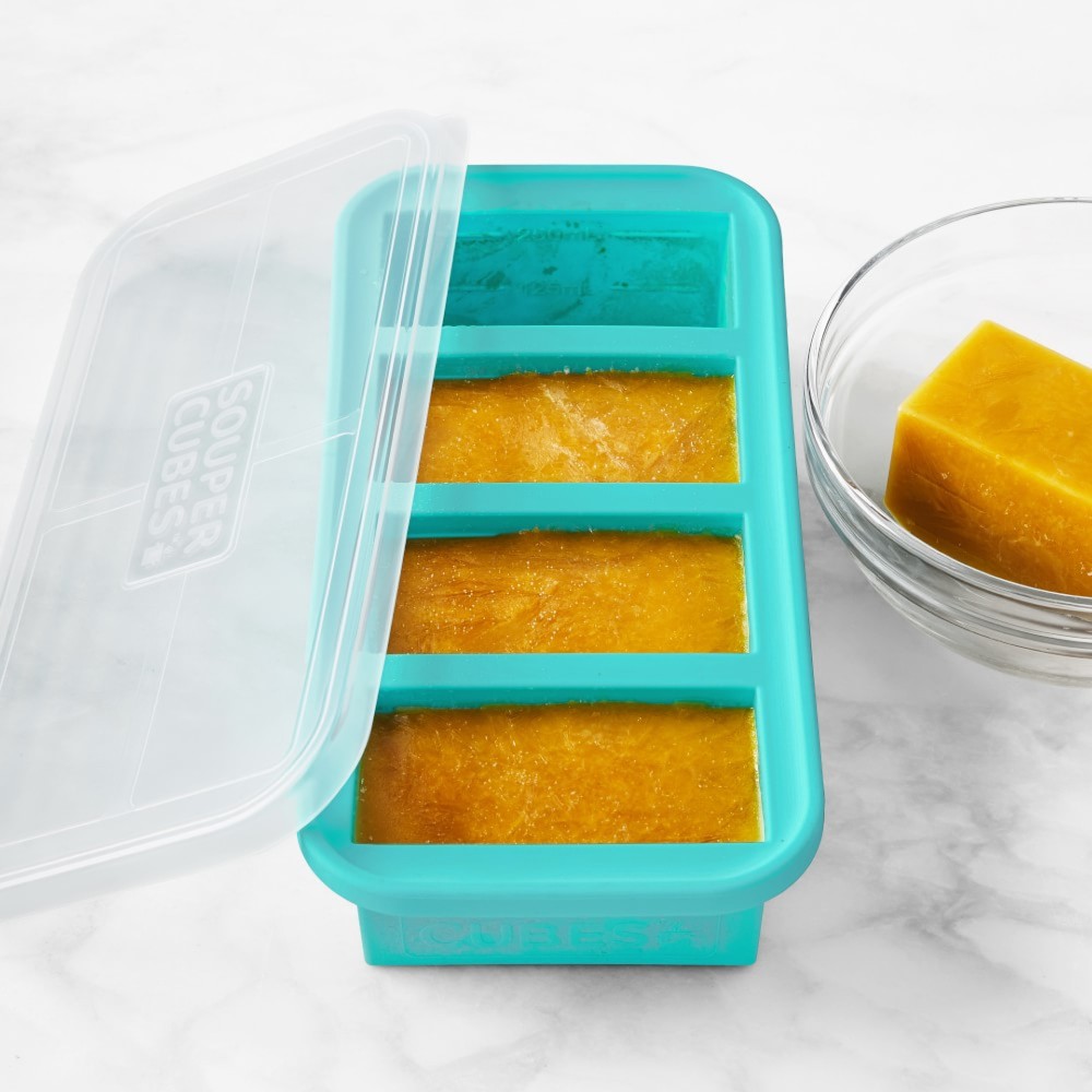 Soup cube tray for freezer