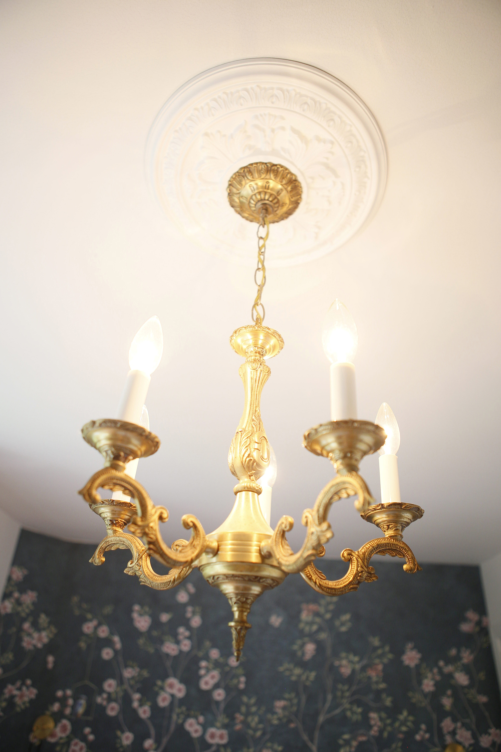 Bedroom chandelier