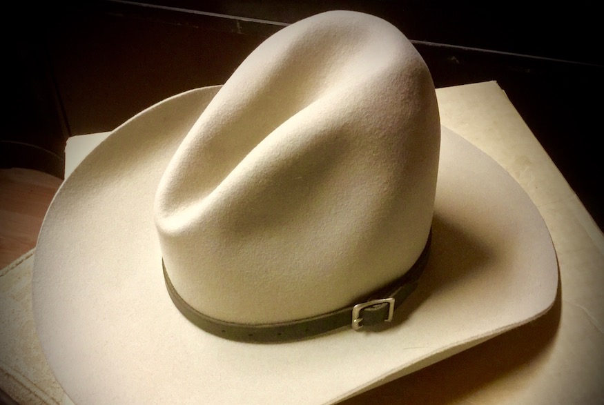 Large cowboy hat
