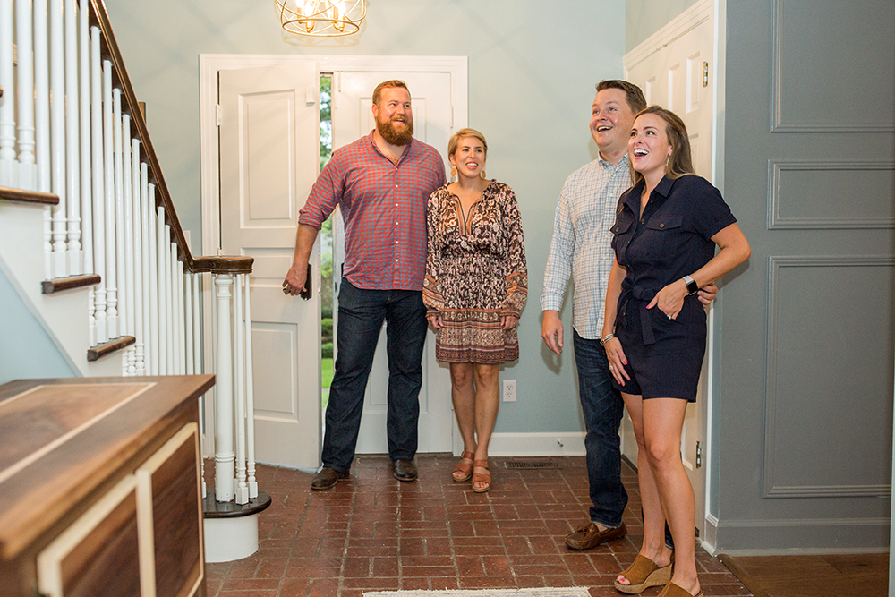 Seth and Susan Touring The House with Home Town's Ben and Erin Napier
