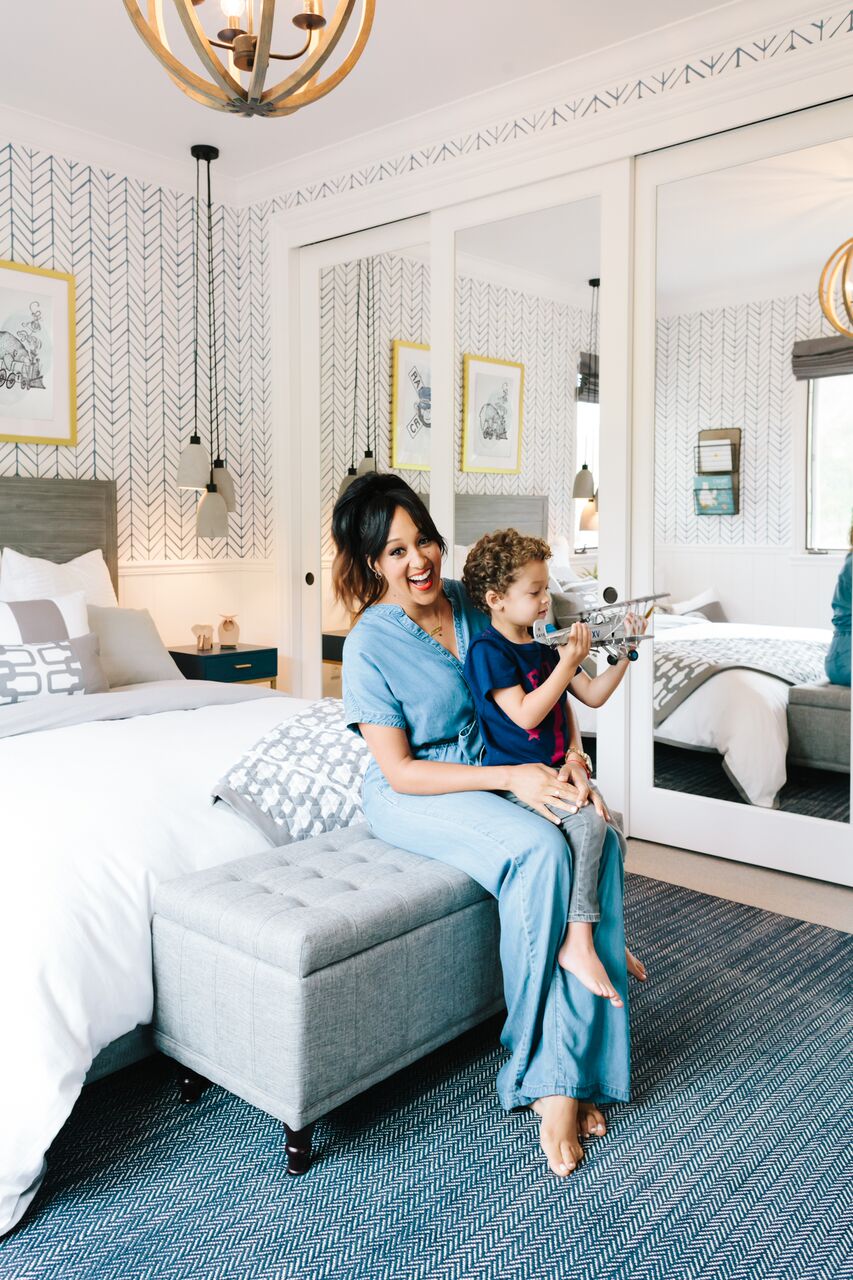 Actress Tamera Mowry's Kids' Rooms Are as Dreamy as They Come