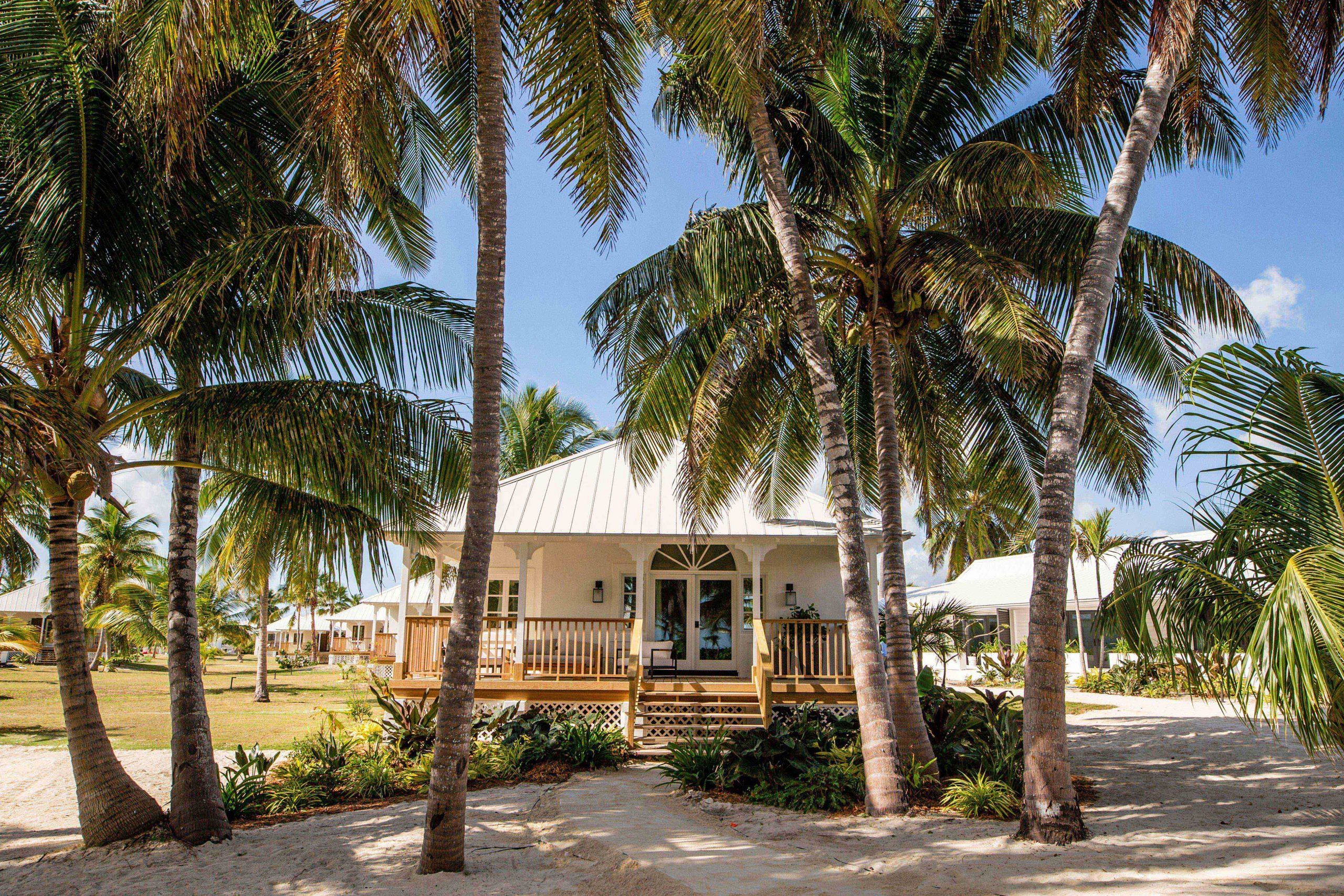 A tropical Caribbean villa