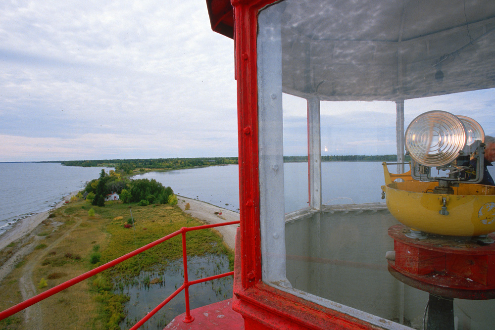 Lighthouse in the Interlake Region, Manitoba