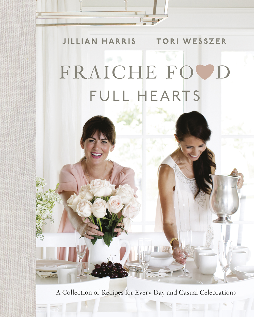 The front cover art of Jillian Harris' first cookbook