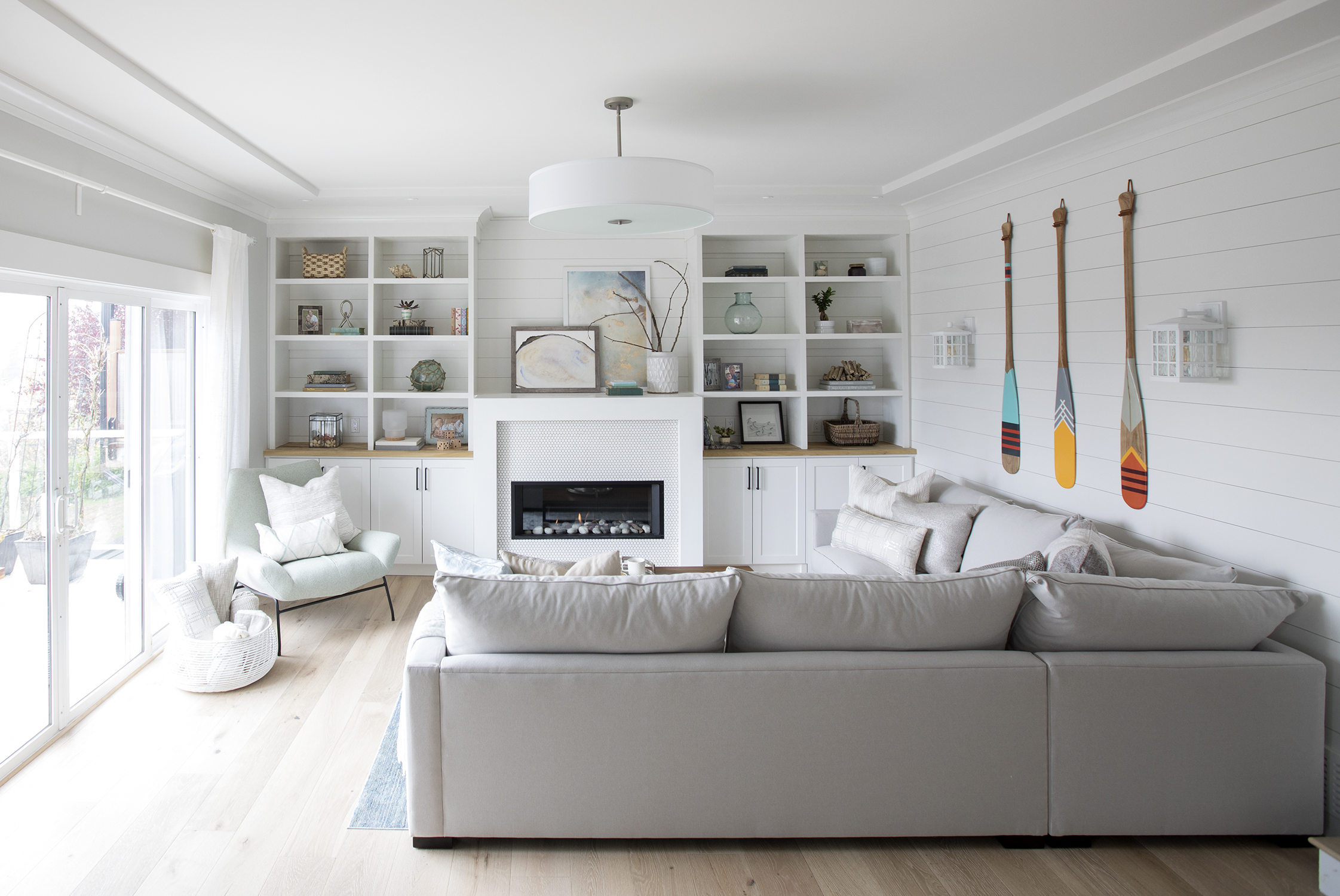 Jillian Harris creates a chic and cozy family home.