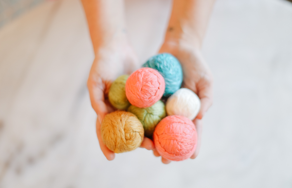 how to make wool dryer balls