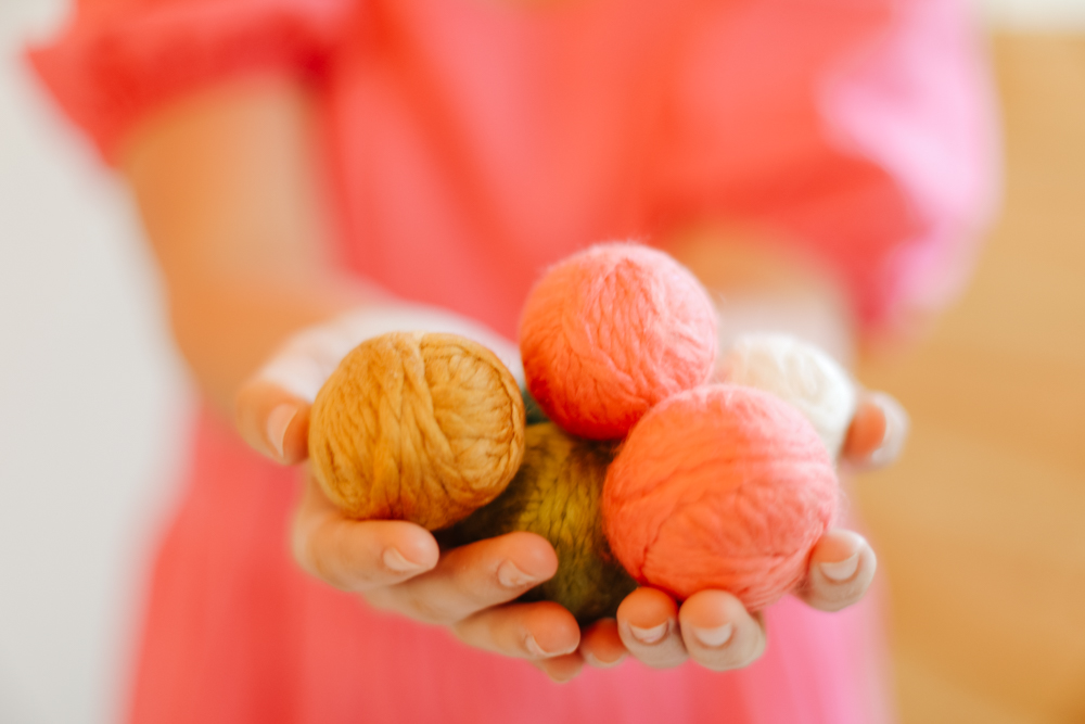 Wool Dryer Balls DIY in a few simple steps