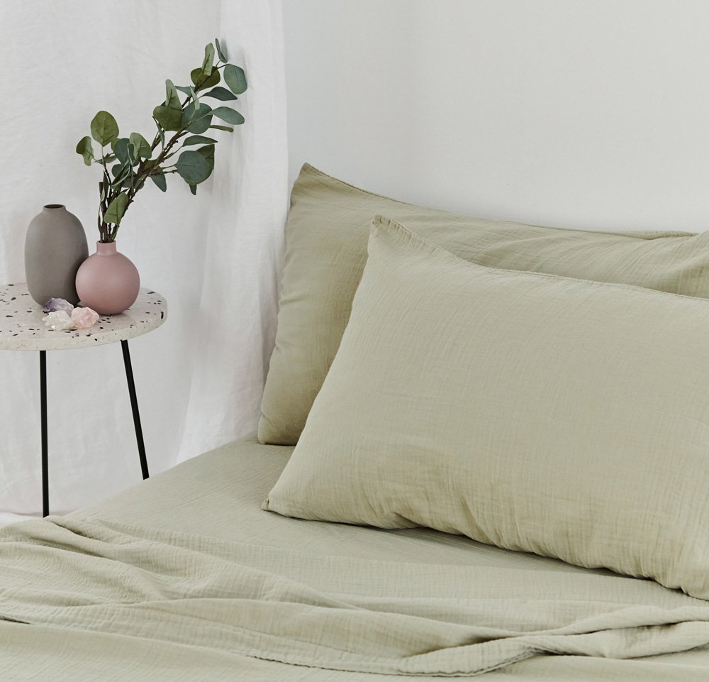 soft muslin and cotton sheets made in Portugal by Maison Tess.