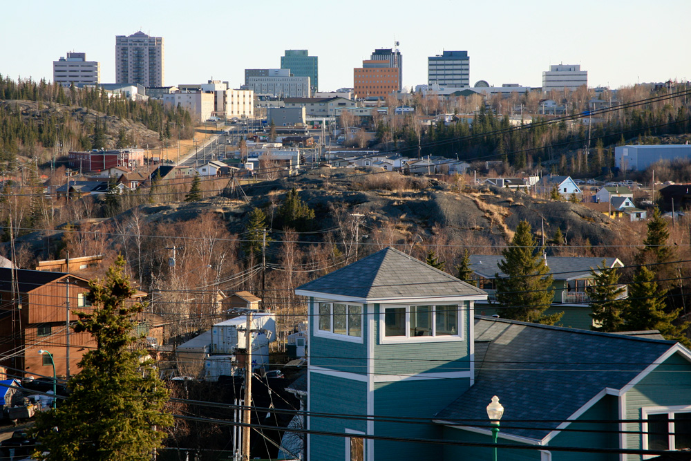 View of NWT city.