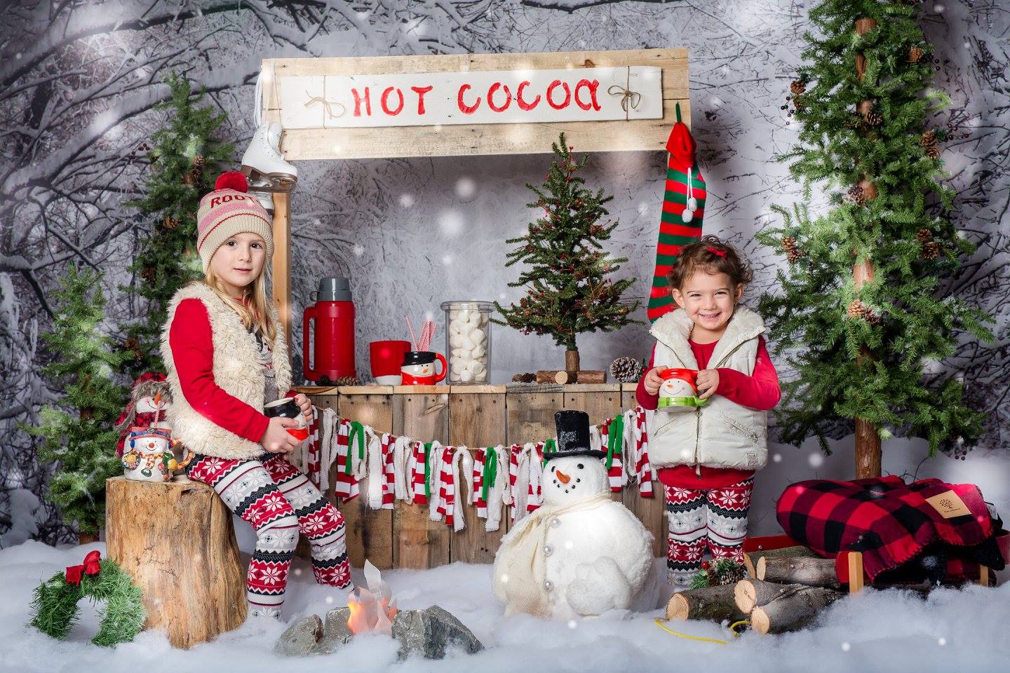McGillivray daughters' hot cocoa stand