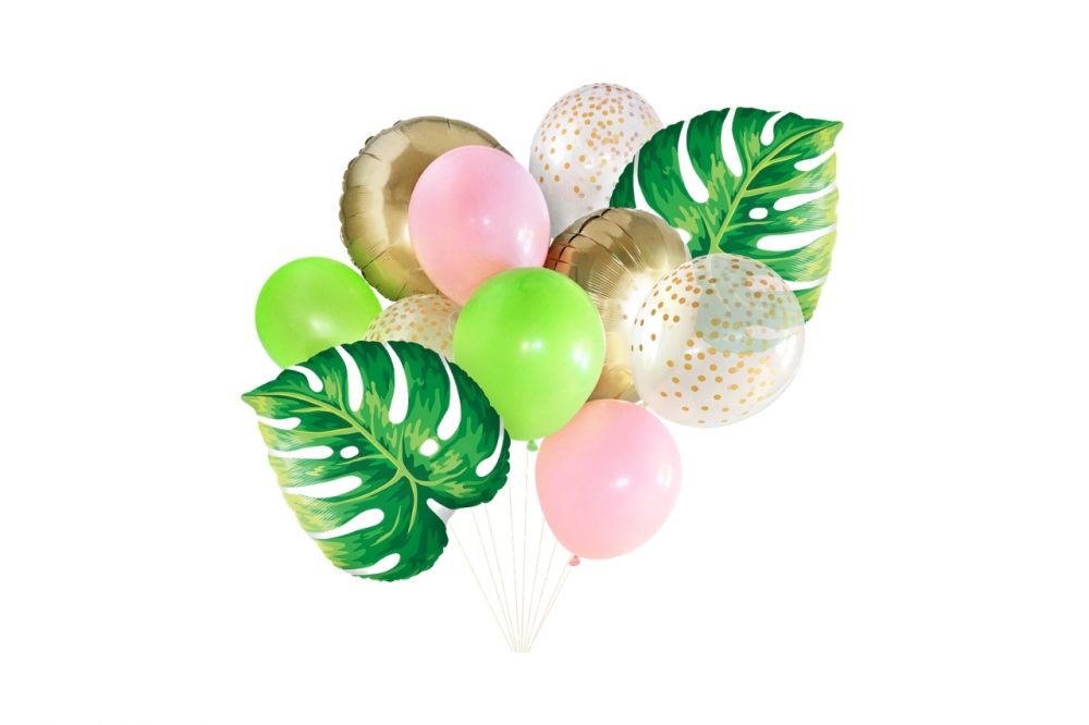 Tropical balloon bouquet