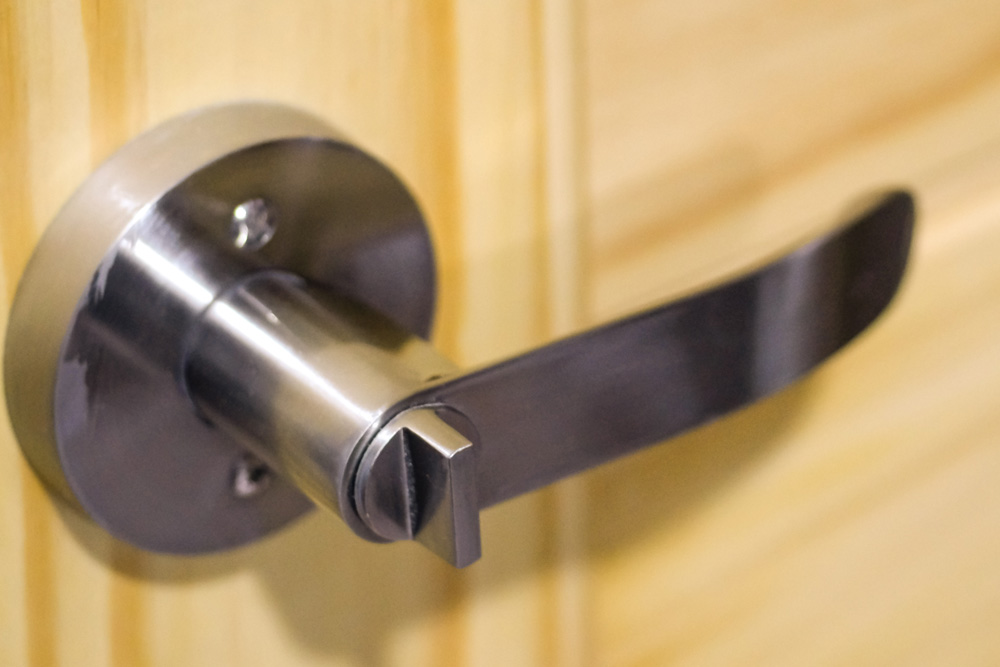 Lever-style door handle