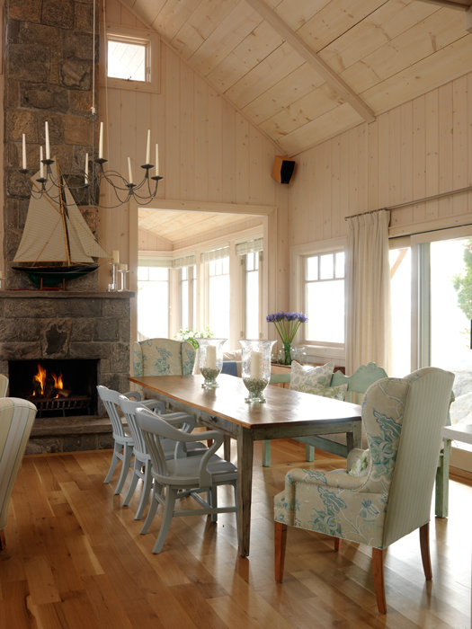 sarah richardson cottage dining room