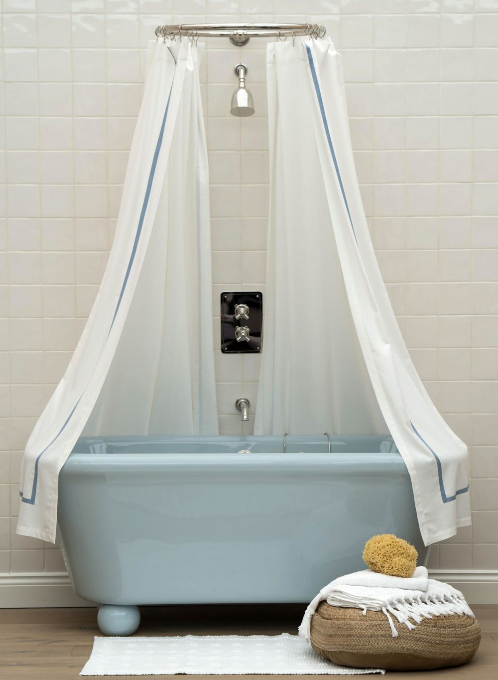 vintage-inspired freestanding bathtub