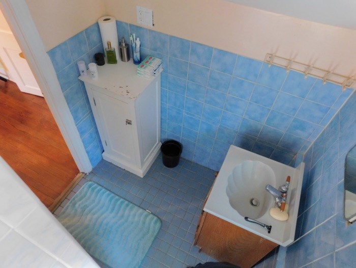 Blue Bathroom