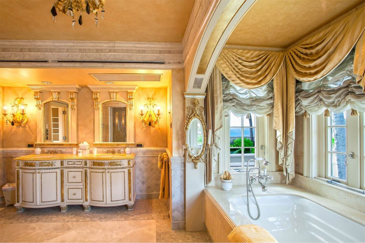 Master bathroom in Donald Trump's St. Martin vacation home