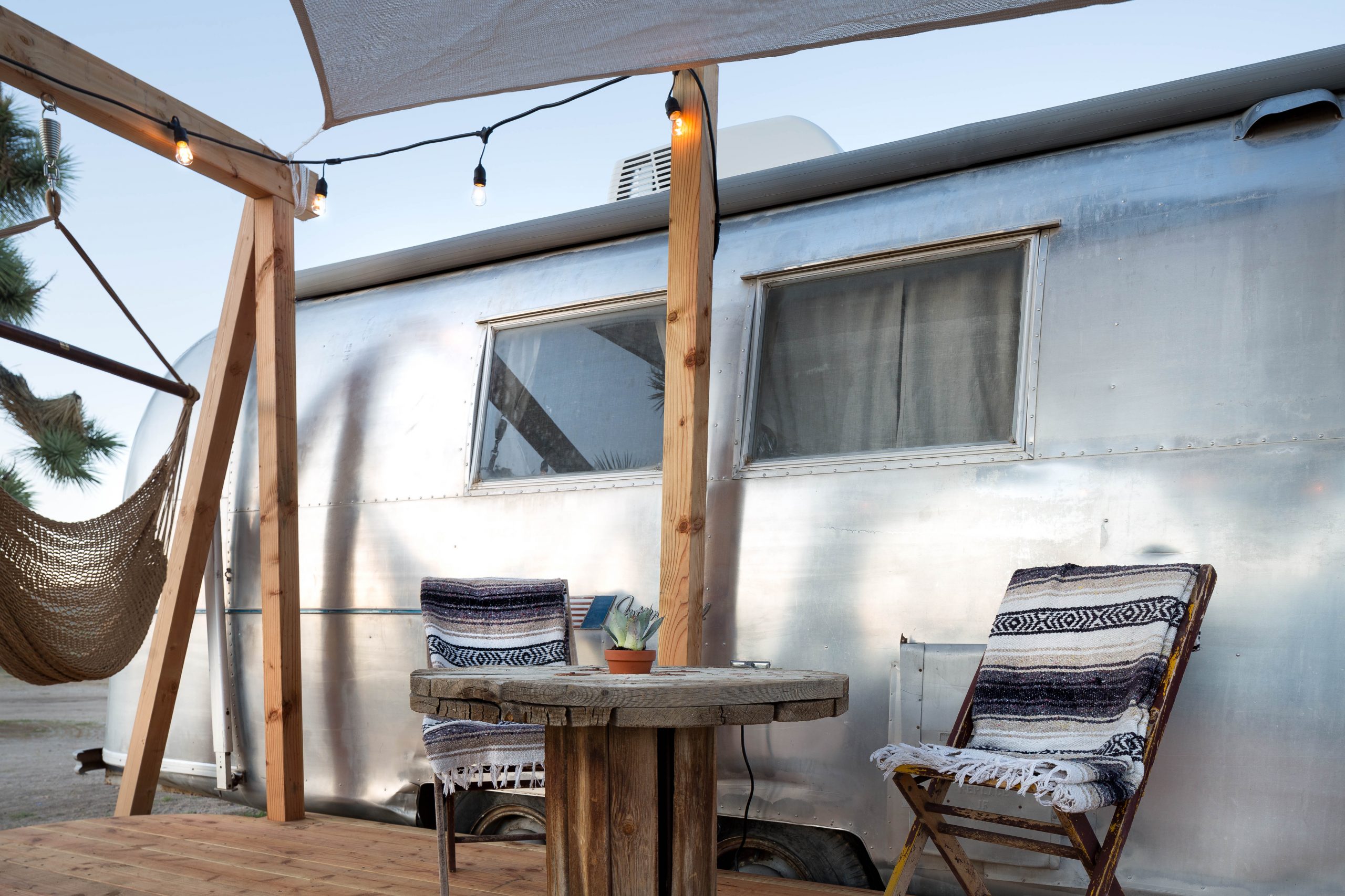 Revived Airstream in Joshua Tree, CA