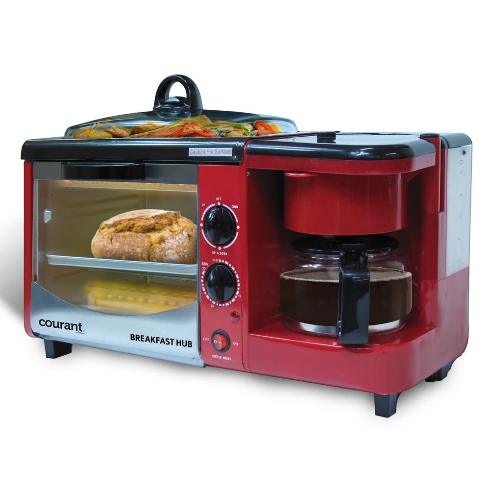Toaster, Coffee Maker, Griddle Pan and Oven