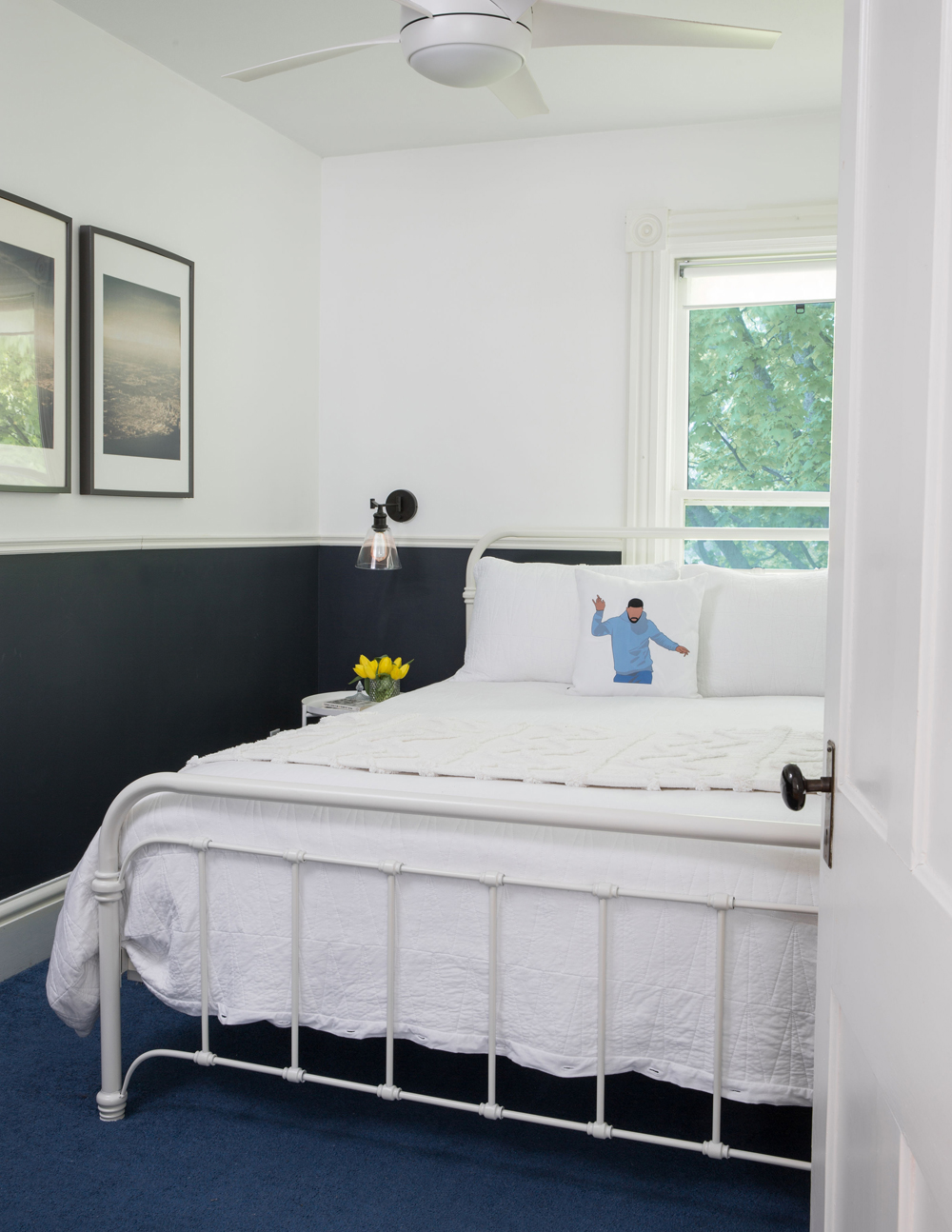 A guest bedroom dubbed the 