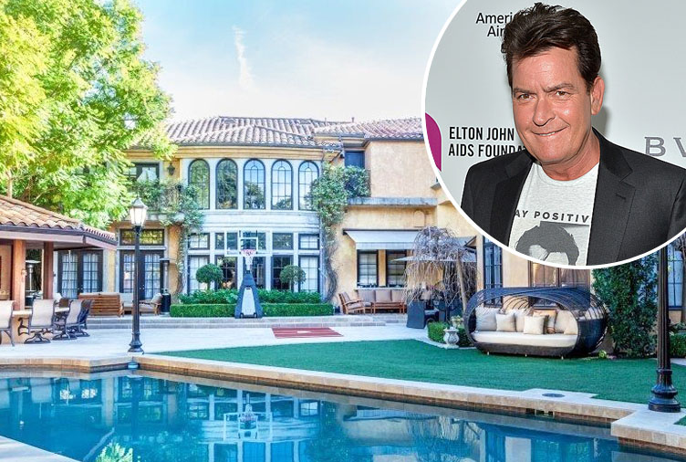 Charlie Sheen's Beverly Hills Mansion is Loaded with Sheen-tastic ...