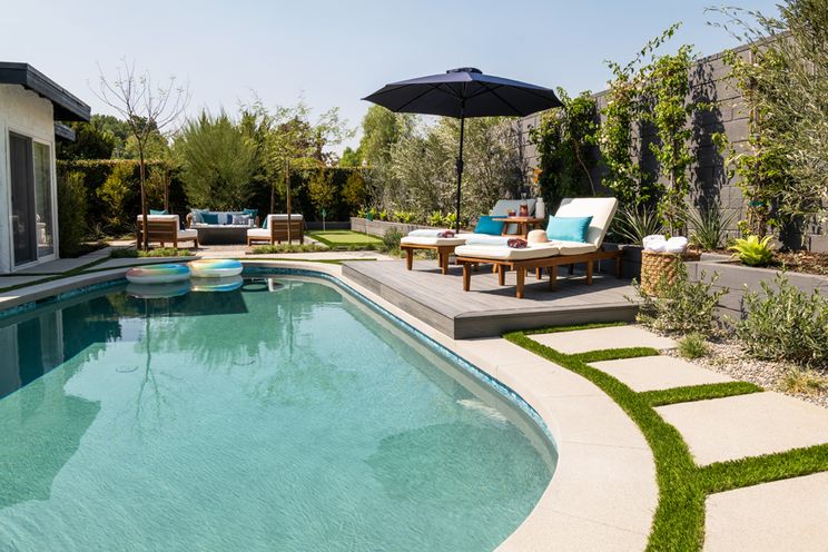 Justin Hartley Shocks His Best Buddy With the Ultimate Backyard ...