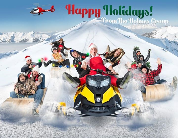 Mike Holmes' Holiday card.