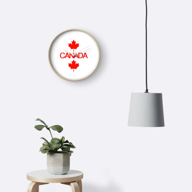 Canada 150 Clock