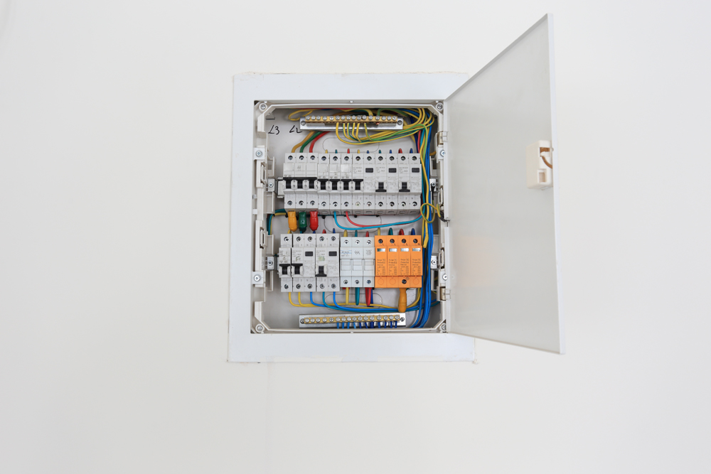 Electrical Panel in Main Basement Area