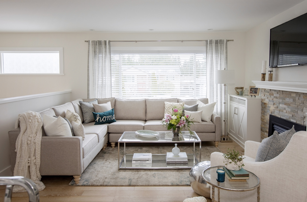 Invest in a White or Cream-Coloured Sectional or Sofa
